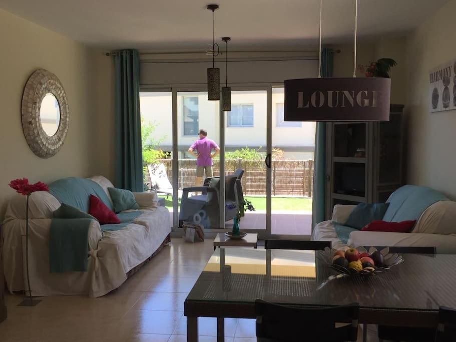 Residence Avec Piscine Face A La Mer, 1Ere Ligne Llança Dış mekan fotoğraf