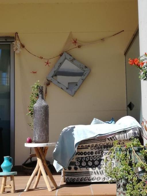 Residence Avec Piscine Face A La Mer, 1Ere Ligne Llança Dış mekan fotoğraf